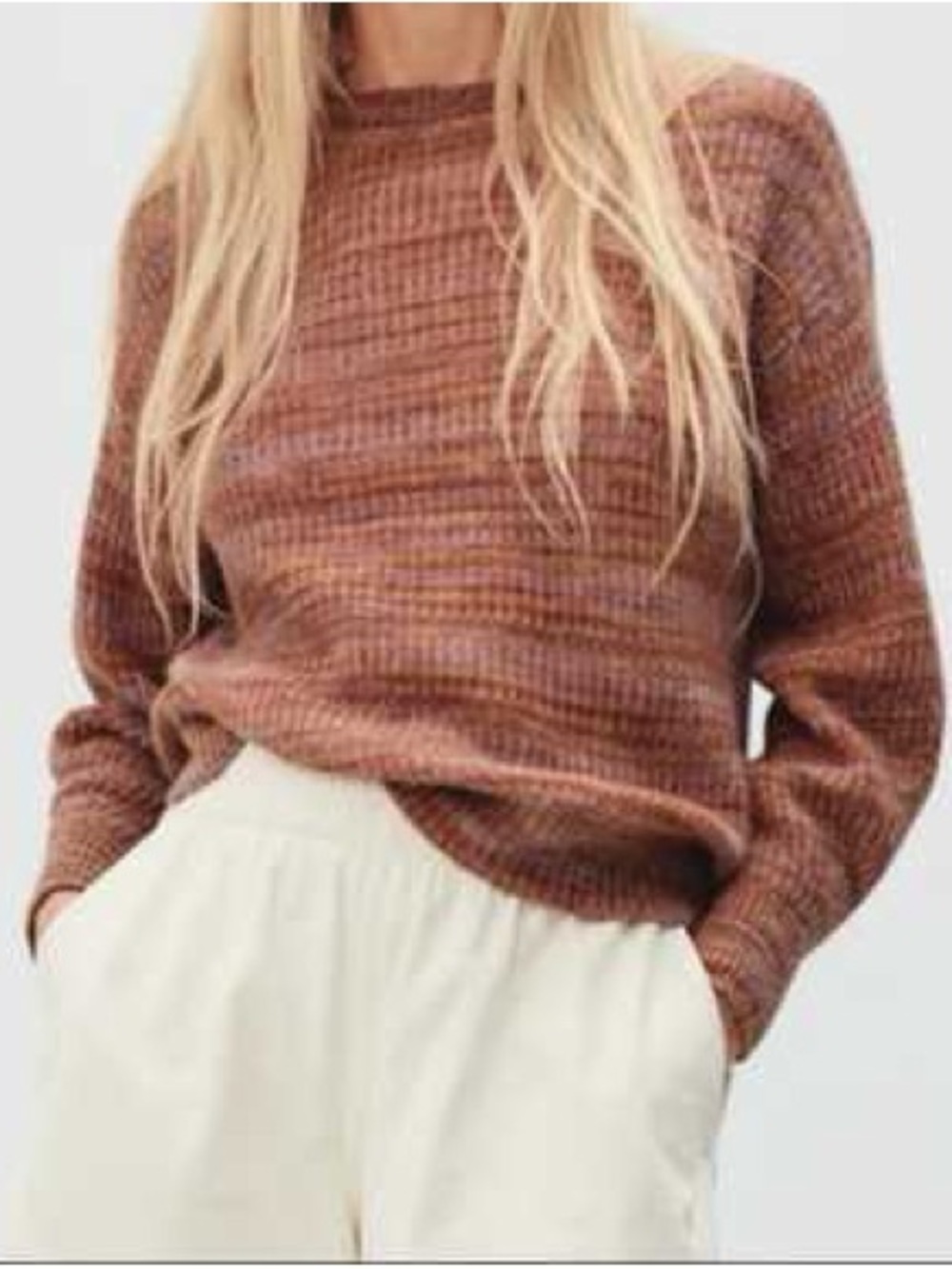 Everlane “The Oversized Alpaca Crew” Small